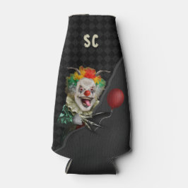 Halloween Creepy Clown Beängstigend Circus Mit Mon Flaschenkühler
