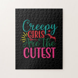 Halloween Creepy Girls Are The Cutest Birthday