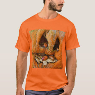 Halloween Creepy Pumpkin Bugs T-Shirt