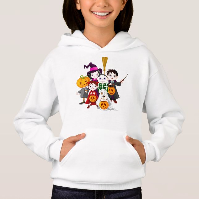Halloween-Crew Hoodie (Vorderseite)