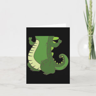 Halloween Crocodile Kostüm Cool Croc Body Lazy Gi Karte