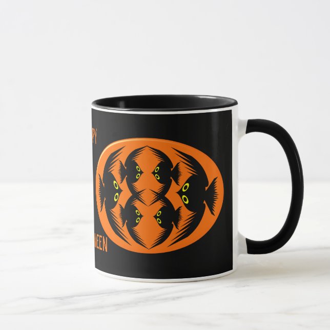 Halloween Crows Coffee Tasse (Rechts)
