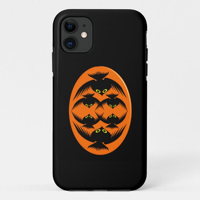 Halloween Crows iPhone 5 Coque (Dos)