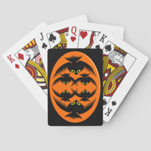 Halloween Crows Karten spielen Spielkarten