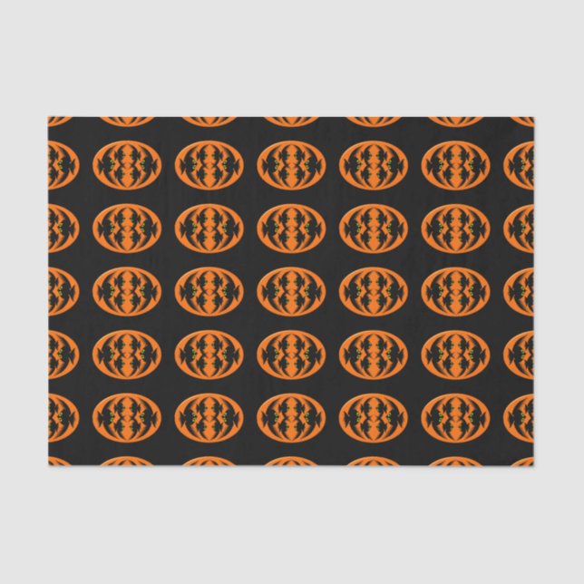 Halloween Crows Tissue Paper Seidenpapier (Vorderseite)