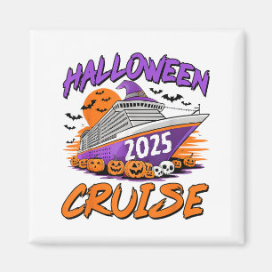 Halloween Cruise 2025 Halloween Trip Family Cruisi Magnet