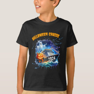 Halloween Cruise Ghost 2024 Matching Family Boo Cr T-Shirt