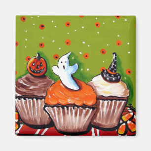 Halloween Cupcakes Magnet