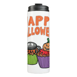 Halloween-Cupcakes Thermosbecher