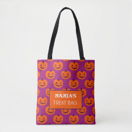 Halloween Custom Leckerei & Candy Tote Bag Tasche