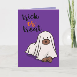 Halloween Custom Whimsical Funny Modern Lila Karte