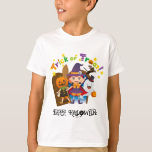Halloween Custom Whimsical Funny Niedlich Pumpkin T-Shirt