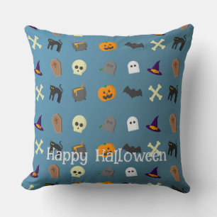 Halloween Custom Whimsical Funny Pattern Kissen