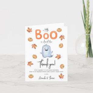 Halloween Cute Ghost merci baby shower