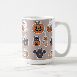 Halloween cute ghost trick and treat kaffeetasse