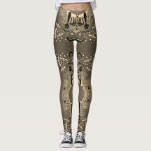 Halloween Cute & Leggings Éffrayants Couleur neutr