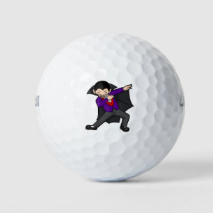 halloween dabbing dracula vampir golfball