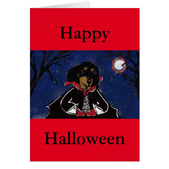 Halloween-Dackel (Vorne)