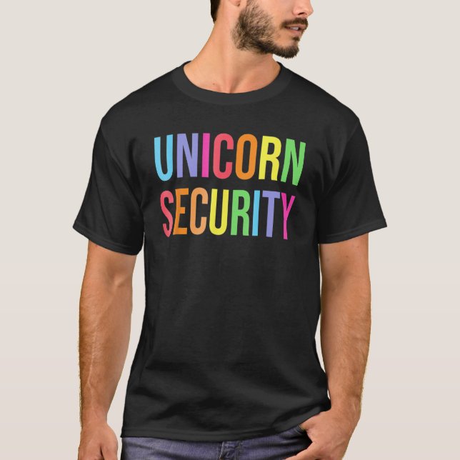 Halloween Dad Mom Daughter Adult Costume Unicorn S T-Shirt (Vorderseite)