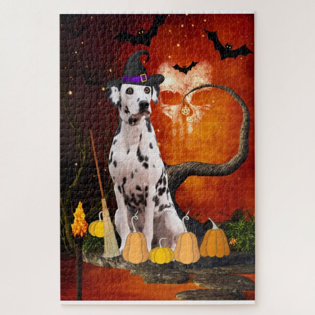 Halloween Dalmatiner Dog (Vertikal)
