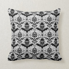 Halloween Damask Kissen