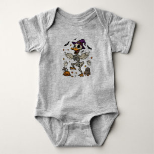 Halloween Dance Duck Baby Strampler