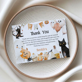 Halloween Dankeskarte