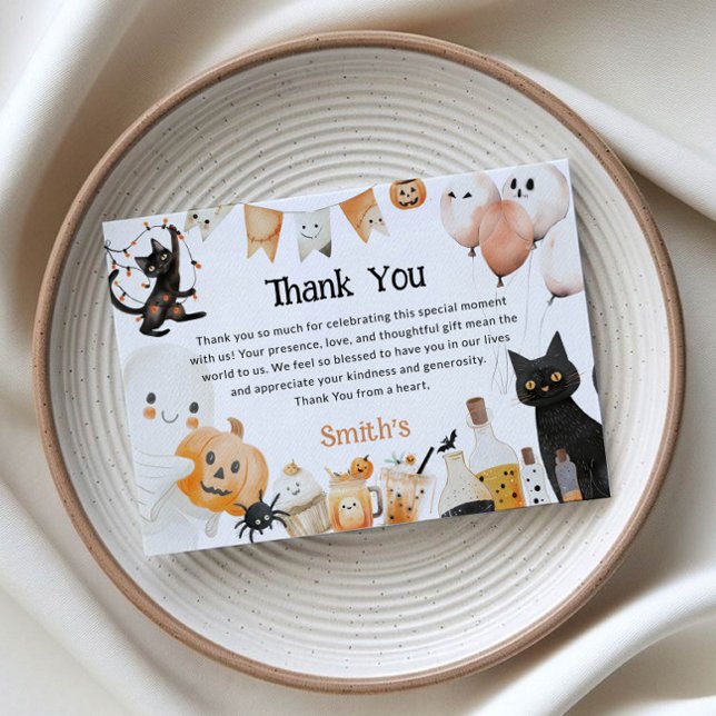 Halloween Dankeskarte (Von Creator hochgeladen)