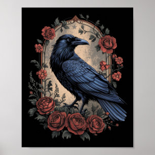 Halloween Dark Mysterious Witchy Natasy Fantasy Poster