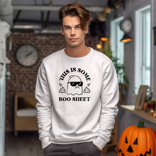 Halloween, das ist ein Bootschild, ein lustiger Ge Sweatshirt