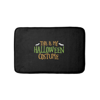 Halloween - das ist mein Halloween-Kostüm Badematte