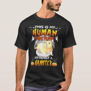 Halloween - Das ist mein menschliches Kostüm. Ich  T-Shirt