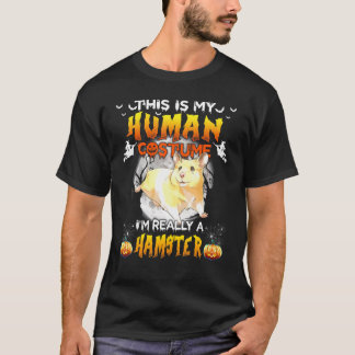 Halloween - das ist mein menschliches Kostüm. T-Shirt