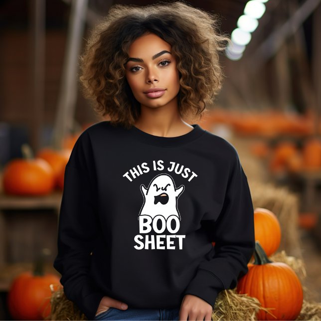 Halloween, das ist nur ein Bootschild, ein lustige Sweatshirt (Von Creator hochgeladen)