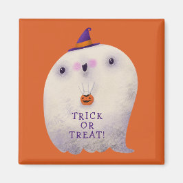 Halloween Decke Trick oder Treat Niedlich Spooky G Magnet