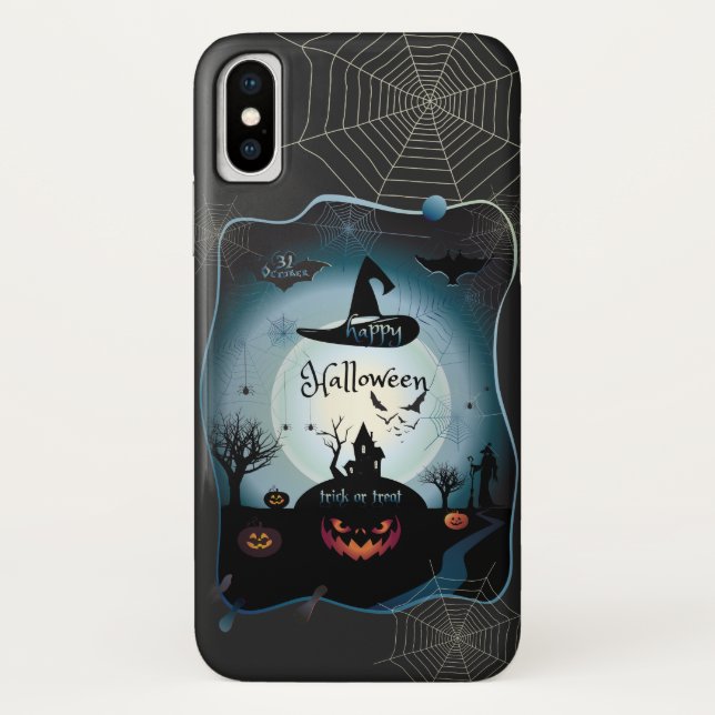 Halloween Decoration Leckerei oder Trick Monster Case-Mate iPhone Hülle (Rückseite)