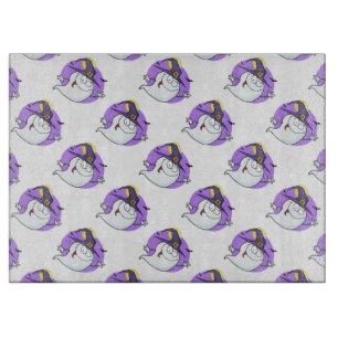 Halloween Decorative Glass Cutting Board/Ghost Schneidebrett