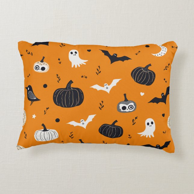 Halloween Dekokissen (Rückseite)
