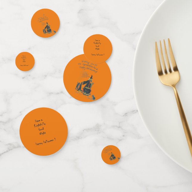 Halloween Dekor Hexe Thema Versed Table Confetti Konfetti (Gruppe)