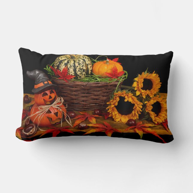 Halloween Dekoration Lendenkissen (Vorderseite)