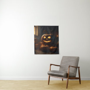 Halloween-Dekorationsdesign Wandteppich