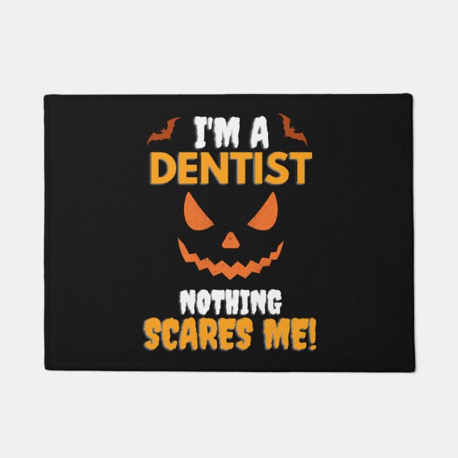 Halloween Dentist Fußmatte (Vorderseite)