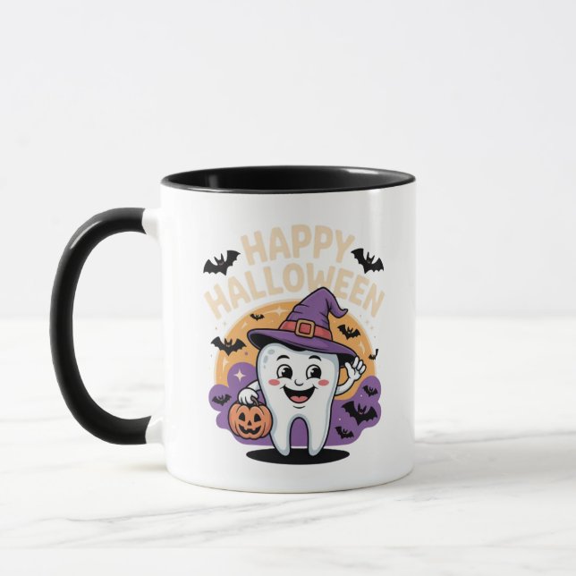 Halloween-Dentist-Tasse Tasse (Links)