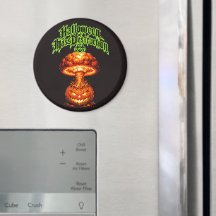Halloween der Massenvernichtung Nuclear Jack-o'-La Magnet