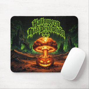 Halloween der Massenvernichtung Radioaktiver Kürbi Mousepad