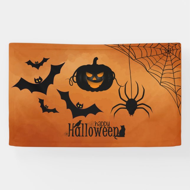 Halloween Design Banner (Horizontal)