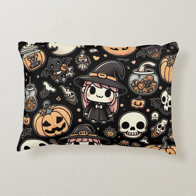 Halloween Design Dekokissen (Rückseite)