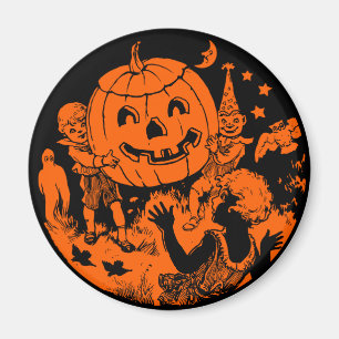 Halloween-Design der 1920er Jahre - Magnet