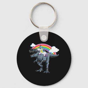 Halloween-Design für Kinder Einhorn reitet auf Din Schlüsselanhänger