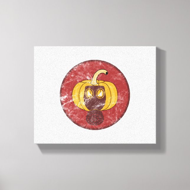 Halloween-Design Leinwanddruck (Vorderseite)